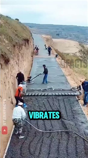 This Concrete Paving Machine Builds Roads in Minutes