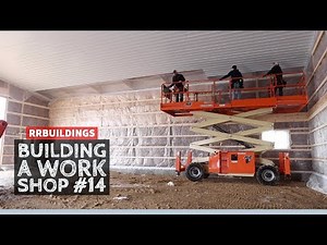 Building a Work Shop: Installing a Metal Ceiling
