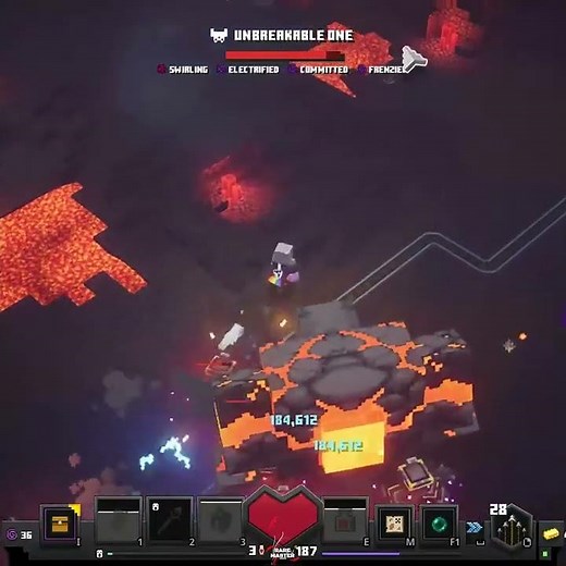 Unbreakable ONE - Strongest Ancient Mob | Minecraft Dungeons Fight Full 🔥