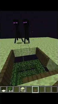 Minecraft Enderman farm #shorts #minecraft #gaming