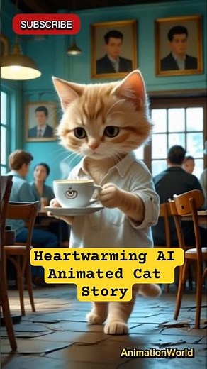 Poor Cat’s Struggle | Heartwarming AI Animated Cat Story #cat #cartoon