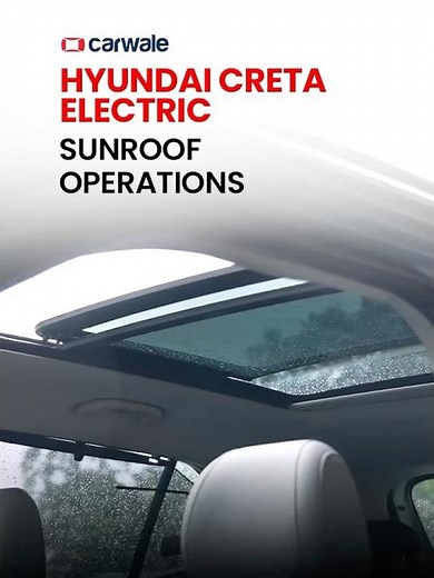 How the Sunroof Works in Hyundai Creta Electric