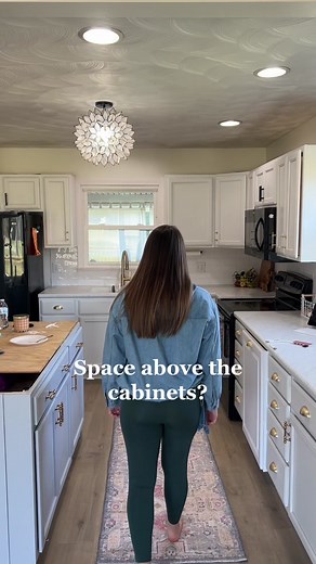 Creative Ideas for Space Above Kitchen Cabinets