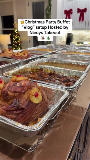 Delicious Christmas Party Buffet by Niecys Takeout