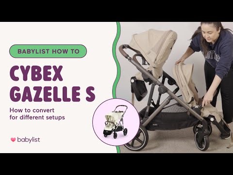 Cybex Gazelle S Stroller Configurations | 20+ Ways to Set It Up!