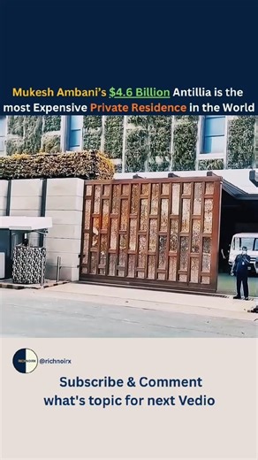 Mukesh Ambani’s $4.6B House 😳 World’s Most Expensive Home!