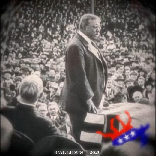 “Just take a bullet to the chest” brutal. ||| Theodore Roosevelt edit ||| #fyp #edit #history #usa