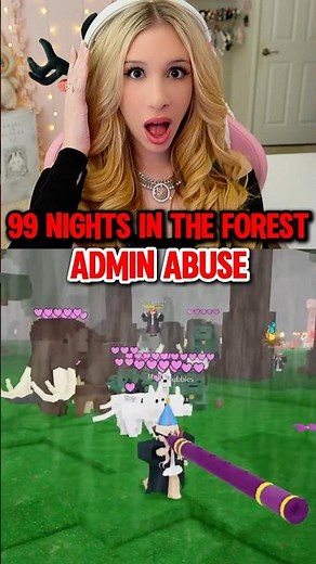 99 NIGHTS IN THE FOREST “NEW TOOLS” ADMIN ABUSE DAY!