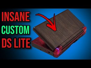 Wooden + Transparent Red DS Lite - The Craziest Shell!