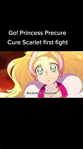 Cure Scarlet First Fight | Princess Precure Combat