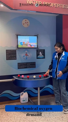 Regional Science City Lucknow on Instagram: "Paani ka science samajhna ho toh BOD, DO aur turbidity ko samajhna zaroori hai! 💧🔍 Iss exhibit mein aap dekh sakte hain ki yeh parameters hamare paani ki quality ko kaise affect karte hain. @gssjodhpur @raoinderjitsingh @pibindia @piblucknow #RegionalScienceCentreLucknow #WaterQuality #BOD #DO #Turbidity #ScienceExhibit #EnvironmentalScience #ScienceReel #LucknowCity #STEMEducation #WaterAwareness #CleanWater #EducationalReels #Science