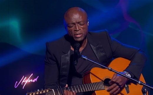 Seal《Kiss from a Rose》(Acoustic Version)LIVE on The Jennifer Hudson Show[1080P]