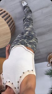 15K views · 105 reactions | the best camo pants in the game — the ones you’ll try on & immediately LOVE  worn-in softness, cool-girls edge && the fit you’ll be obsessed with — we recommend sizing down at least one size! | Everyday Chic | Facebook