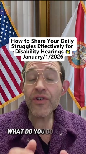 Sharing Daily Struggles for Disability Hearings