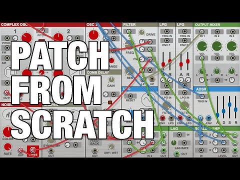 Patch from scratch with Complex-1 in Reason // 3D textures, arpeggios, modulation and creating depth