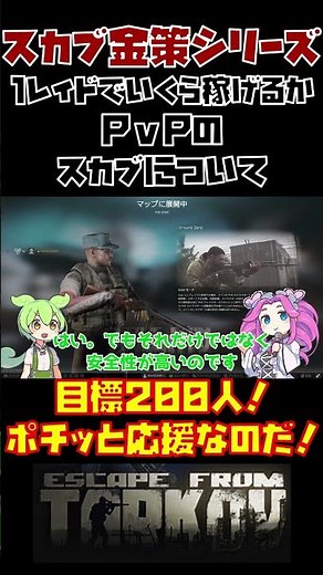 【生存率100%の漁り】PvPとは違う？PVEモードのスカブで安全に稼ぐ秘訣【タルコフ】