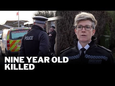 Police release CHILLING statement as teenage boy is arrested after the death of nine-year-old girl