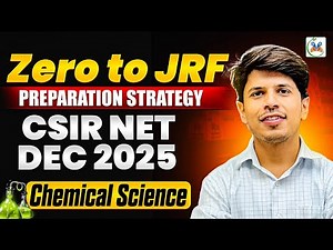 CSIR NET June 2026 Preparation Strategy | CSIR NET Chemical Science Preparation 2026