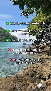 19K views | Physische SIM oder eSIM❓ 樂 In diesem Video findest du...