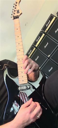 ⚡ E Dorian shred at full speed — clean 3 notes per string across the neck. #guitarist #shredguitar