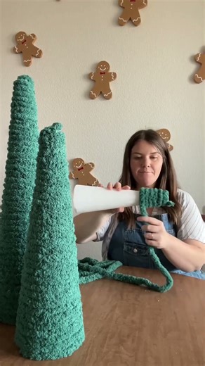 Whimsical Yarn Trees