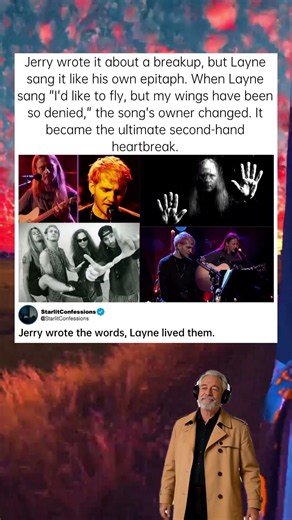 Jerry wrote it about a breakup, but Layne sang it like his own epitaph. #SongMeanings #GrungeLyrics