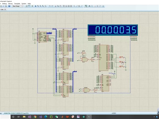 基于8086的电子秒表