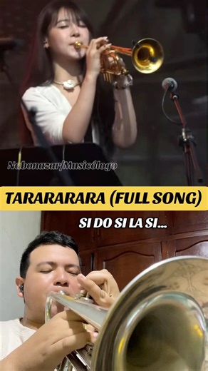 Tarararara (FULL SONG) #trompeta #tutorial #viralreelsシ | Nabonazar / Musicólogo