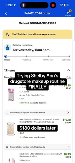 It’s always taken me like 5 minutes MAX to throw some simple basic makeup on and not have any idea what I’m doing….. let’s see what happens! @Shelby Ann 🪄#ShelbyAnn #MakeupRoutine #DrugstoreMakeup #Excited #Fyp
