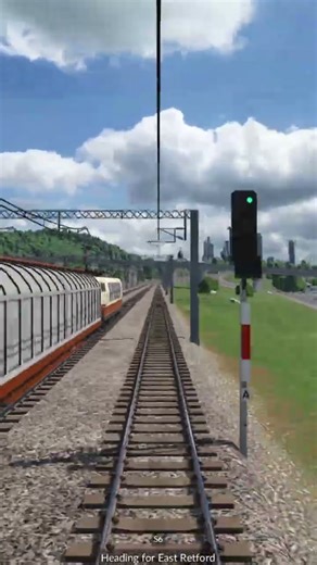 Timelapse: Regional line S6 from Blandford Forum Underhills to Burntwood | Transport Fever 2