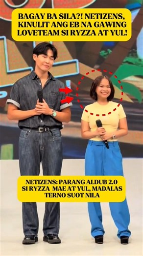 ALDUB 2.0 NA BA?! Ryzza Mae Dizon at Yul, Usap-Usapan sa Eat Bulaga Dahil sa Terno Nilang Kasuotan