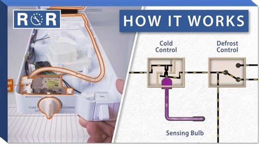 Refrigerator Cold Control Thermostat (How it Works) | Repair Replace | Emma K.