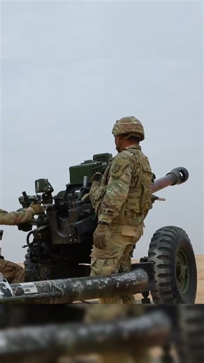 M119A3 Howitzer FIRING Makes the Earth SHAKE!