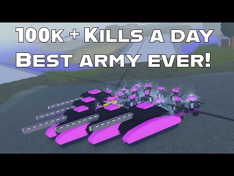 BEST Army For KILLS! Get Onto Leaderboard Easy! Noob Army Tycoon