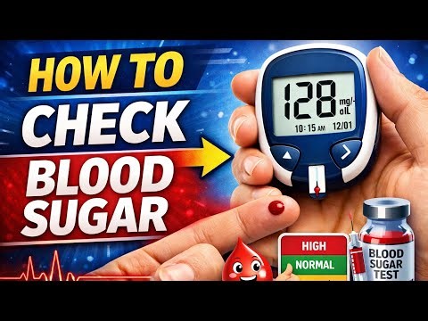 RBS Test Procedure | How to Check Random Blood Sugar Practically