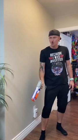 NERF Gun Exploded! #shorts