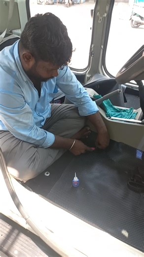 how to install Car PVC Mat #kanchicardecors #automobile #shortvideo #shortfeed