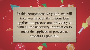 Capfin Loan Application: Requirements, How To Apply Online