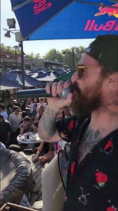 Pro rider on the FlowRider Barrel at Ola Mall Sport Wave House Surf Pool Santiago Chile