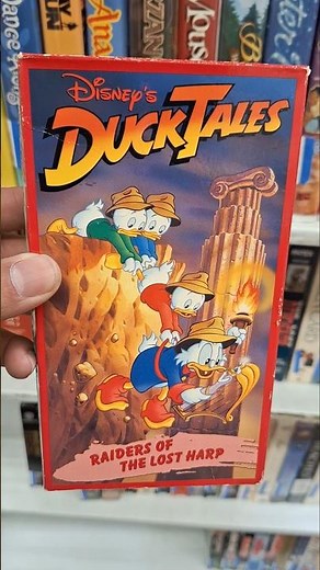 Disney's Duck Tales VHS Tape Movie collectible item #goldhunter137