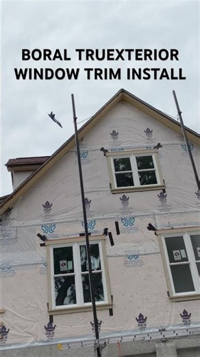 Window trim install during Charleston air show! #Charleston #BlueAngels #WindowTrim