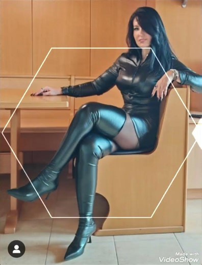 unique collection of leather and latex long over knee thigh high heel boots