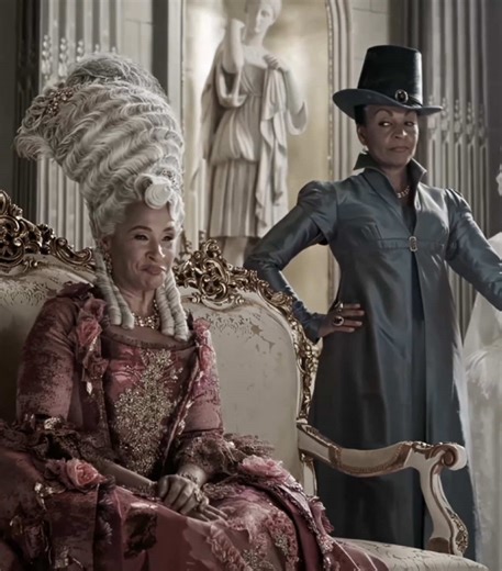 Lady Danbury and Queen Charlotte in Bridgerton Season 4 Edit