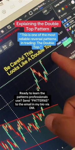First top, neckline, second top. When the price breaks the neckline, it's a major sell signal. This is basic charting that can save your portfolio.#DoubleTop #TradingPatterns #ChartPatterns #CryptoEducation #technicalanalysis