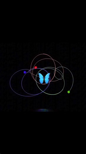 The motion of three bodies that attract each other by universal gravitation was first investigated by Newton and was reconsidered by many great mathematicians and scientists, including Euler, Lagrange, Poincaré and Hilbert. 🦋 The famous three-body problem has had a great influence on physics, mathematics and non-linear dynamics. It has led to a new field of modern science, i.e. chaotic dynamics.🦋 Stable periodic motion of a multiple celestial body system could provide a necessary background in