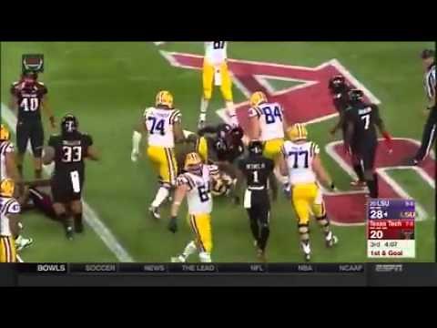 LSU vs. Texas Tech Texas bowl 2015 highlights.