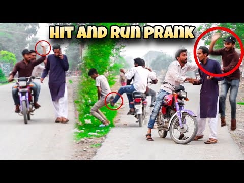 Hit And Run Prank On Bike| Funny Prank in Pakistan😂