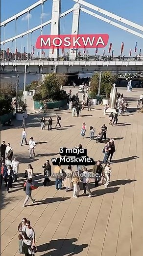 Moscow on May 3 in Gorky Park #Russia