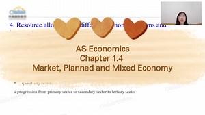 【A Level 经济学-CIE】AS 第一章1.4 Market, planned and mixed economy