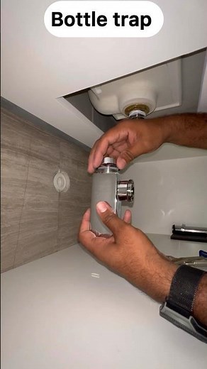 How to install a Bottle trap ?